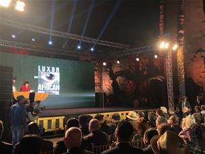 Lors de la c&eacute;r&eacute;monie d'inauguration