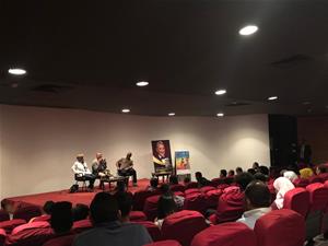 Lors de la conf&eacute;rence de Mahmoud&nbsp;Hemeida