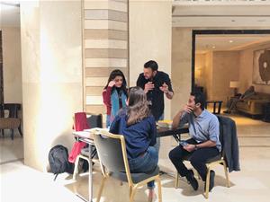 Les laur&eacute;ats de l'atlier &laquo;&nbsp;DEUX JOURN&Eacute;ES DU CIN&Eacute;MA M&Eacute;DITERRAN&Eacute;EN &raquo;