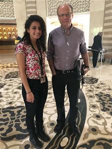 Avec l'&eacute;crivain Olivier Barlet