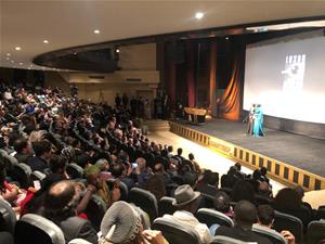 Lors de la c&eacute;r&eacute;monie de cl&ocirc;ture