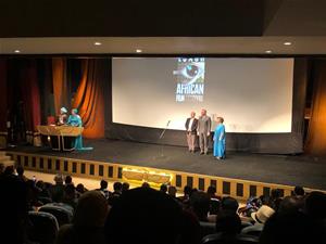 Lors de la c&eacute;r&eacute;monie de cl&ocirc;ture