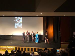 Lors de la c&eacute;r&eacute;monie de cl&ocirc;ture