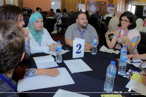 Participants at the workshop: Having our Voices Heard in IFLA: A World Café Dialogue.