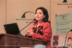 Dr Marwa El Sahn, Directrice du CAF de la Bibliotheca Alexandrina