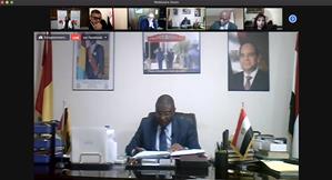 L'intervention de S.E.M. Soriba Camara, Ambassadeur de la République de Guinée au Caire