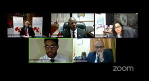 L'intervention de M. Abderrahmane Sidi El Moctar, Secrétaire général du conseil de la jeunesse africaine en Mauritanie