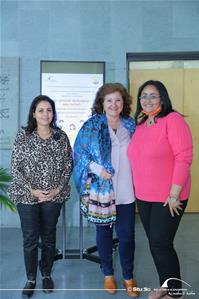  Les participants de l'atelier avec Dr Marwa El Sahn et M<sup>me</sup> Sandrine Patt