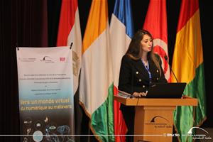 L'intervention de Dr Omneya Abdel-Karim, Professeur adjoint en finance et comptabilité, Académie Arabe pour les Sciences, la Technologie et le Transport Maritime