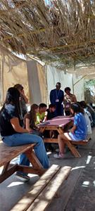 Atelier de jeux par les étudiants de l'université Senghor d'Alexandrie (Grp 2)