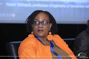 Madame Étotépé Sogobohossou, Directrice du Département Environnement à l'Université Senghor
