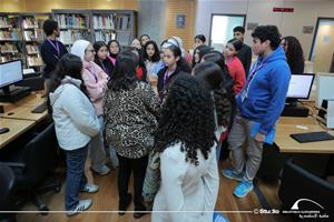 Visite des &eacute;l&egrave;ves &agrave; la Biblioth&egrave;que des Jeunes (12-16 ans)