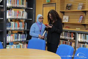 Visite des &eacute;l&egrave;ves &agrave; la Biblioth&egrave;que des Jeunes (12-16 ans)