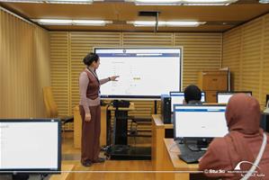 S&eacute;ance d&rsquo;apprentissage des diff&eacute;rents moyens de l&rsquo;acc&egrave;s aux ressources &eacute;lectroniques de la Bibliotheca Alexandrina