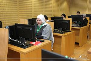 S&eacute;ance d&rsquo;apprentissage des diff&eacute;rents moyens de l&rsquo;acc&egrave;s aux ressources &eacute;lectroniques de la Bibliotheca Alexandrina