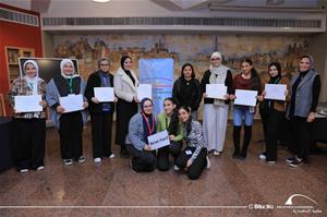 Photo de groupe de l'universit&eacute; de Beni Suef