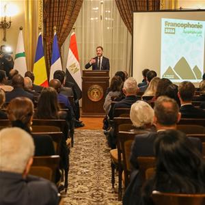 C&eacute;r&eacute;monie d'ouverture du mois de la Francophonie