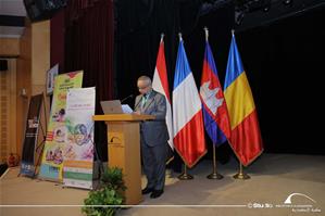 Intervention de&nbsp; Ahmed Abdullah Zayed, Directeur de la Bibliotheca Alexandrina durant la&nbsp;s&eacute;ance inaugurale