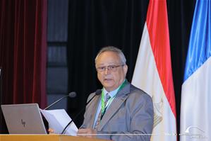 Intervention de&nbsp; Ahmed Abdullah Zayed, Directeur de la Bibliotheca Alexandrina durant la&nbsp;s&eacute;ance inaugurale