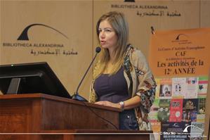 Mot de Madame Lina Blin, Consule G&eacute;n&eacute;rale de France &agrave; Alexandrie