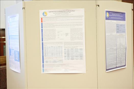 Poster session during Water and Sanitation in Africa and the Middle East Conference.