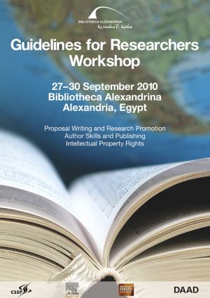Poster for Guidelines for Researchers Workshop
