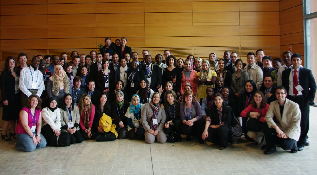 BioVision Nxt. Class of 2009 together with the BA and World Life Sciences Forum staff