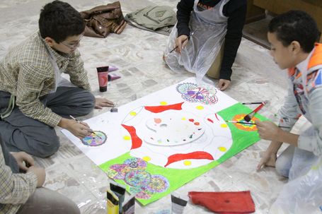 الفن في الفصل الدراسي - ورشة عمل الإسكندرية