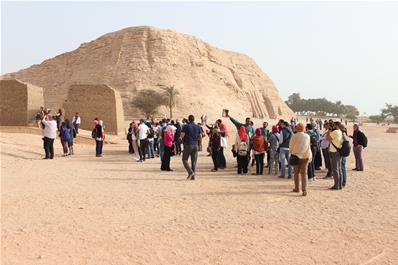 In Abu Simbel Temple