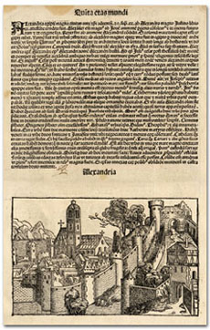 Alexandria in the Chronicle of Nuremberg
