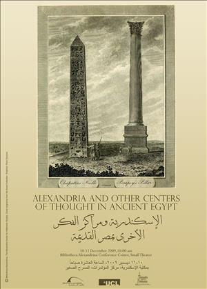 Alexandria and Other Centers of Thought in Ancient Egypt