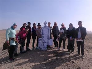 ACHS Students Field Trip to Fayoum Archaeological sites with Prof. Cornelia Romer
