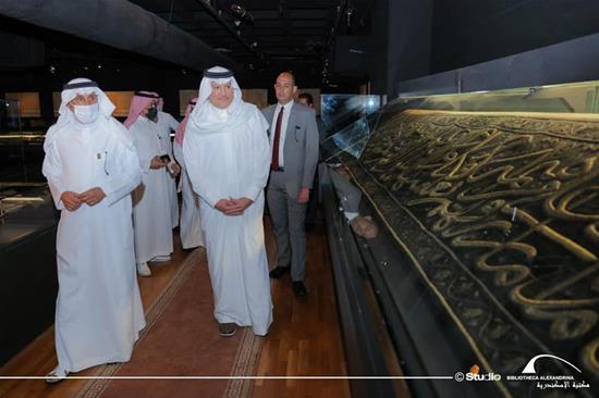 Visite du Dr Fahd bin Abdullah Al-Samari à la BA - 14 septembre 2021