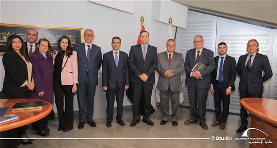 Dr. Ahmed Zayed receives a high-level Maltese delegation