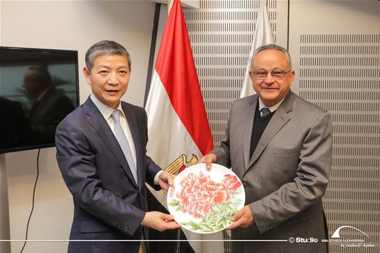 H.E. Liao Liqiang, Ambassador of China to Egypt - 1 February 2023
