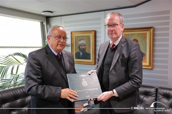 H.E. Hakan Emsgard, Ambassador of Sweden to Egypt - 16 January 2023