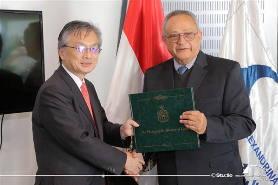 H.E. Oka Hiroshi, Ambassador of Japan to Egypt - 11 January 2023