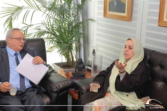 A Meeting with Dr. Rafia Ghubash - 31 October 2022