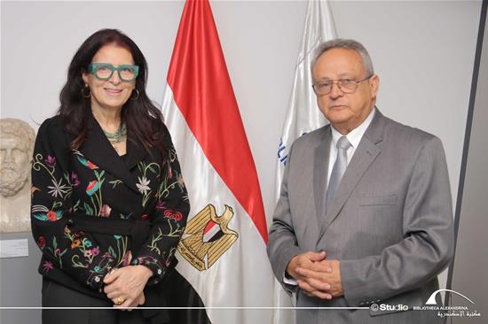 Dr. Maggie Nassif,  Executive Director of the Binational Fulbright Commission in Egypt - 14 December 2023