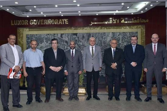 Luxor Governor Receives a BA Delegation - 17 April 2025