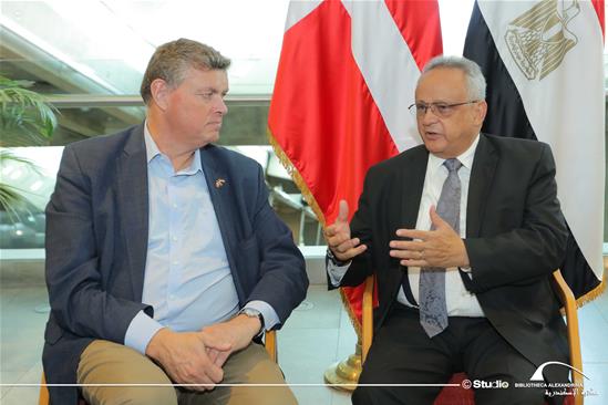 H.E. Lars Bo Moeller, Ambassador of Denmark to Egypt - 23 September 2025