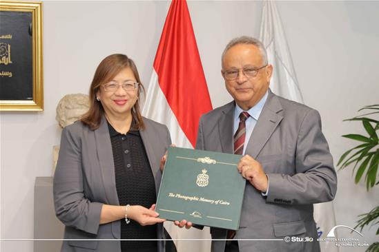 H.E. Ms. Charmaine Rowena C. Aviquivil, Ambassador of the Philippines to Cairo - 20 August 2026