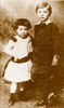 Einstein and his sister Maja