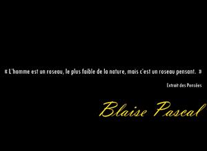 Promotion du Colloque: Blaise Pascal: l'homme et l'œuvre 