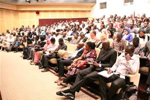 Le public de la conférence