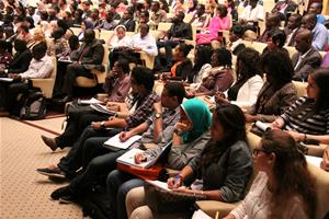 Le public de la conférence