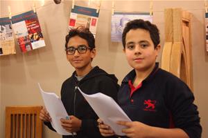 Les participants de l' atelier