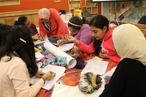 Les participants de l' atelier