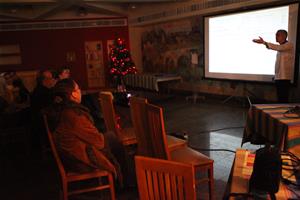 Les participants de l'atelier avec M. le Chef Ménad Berkani