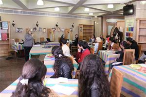 Les participants de l' atelier